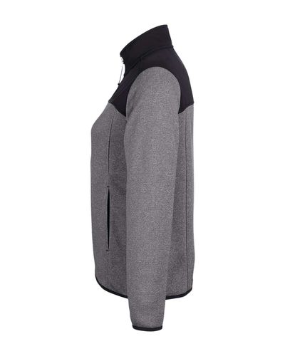 Women's Venture Heathered Stripe Hybrid Jacket image thumbnail Women's Venture Heathered Stripe Hybrid Jacket image thumbnail