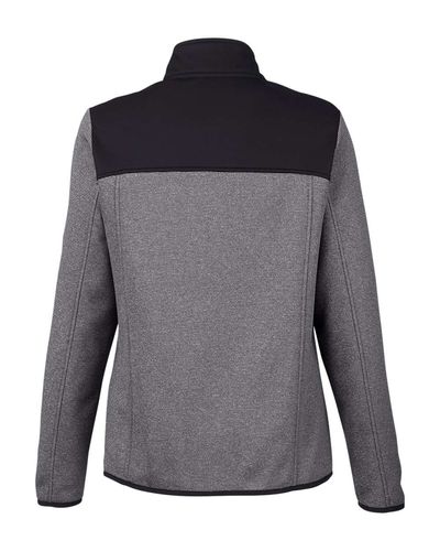 Women's Venture Heathered Stripe Hybrid Jacket image thumbnail Women's Venture Heathered Stripe Hybrid Jacket image thumbnail