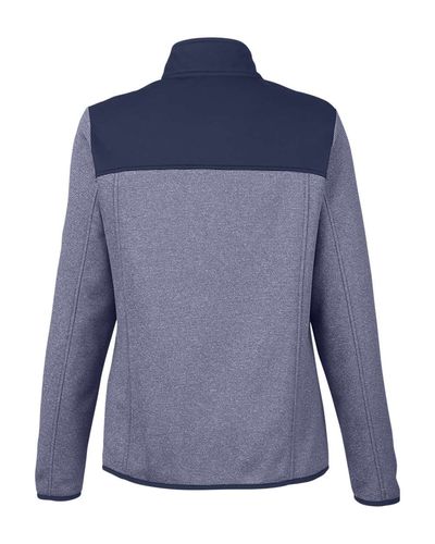 Women's Venture Heathered Stripe Hybrid Jacket image thumbnail Women's Venture Heathered Stripe Hybrid Jacket image thumbnail
