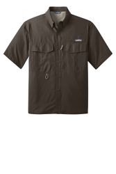 Image of Eddie Bauer Short Sleeve Performance Fishing Shirt EB602