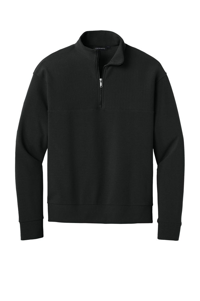 Mercer+Mettle Linear Texture 1/4-Zip MM3040  primary image