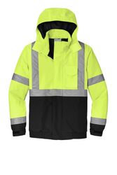 Image of CornerStone ANSI 107 Class 3 Economy Waterproof Insulated Bomber Jacket CSJ500 