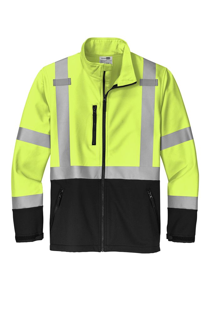 CornerStone ANSI 107 Class 3 Soft Shell Jacket CSJ503 primary image