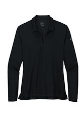 Image of Nike Women's Dri-FIT Micro Pique 2.0 Long Sleeve Polo NKDC2105