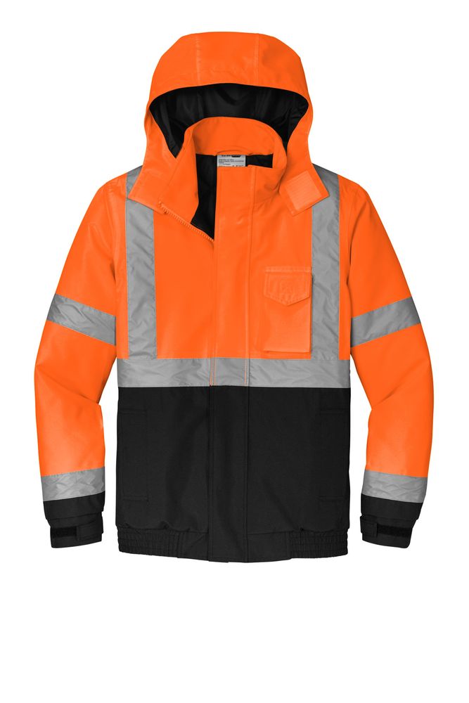 CornerStone ANSI 107 Class 3 Economy Waterproof Insulated Bomber Jacket CSJ500 SAIM primary image