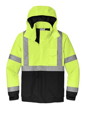 CornerStone ANSI 107 Class 3 Economy Waterproof Insulated Bomber Jacket CSJ500 SAIM image thumbnail