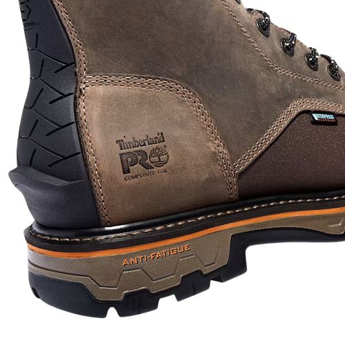 Timberland Pro True Grit 8" Comp Toe Waterproof SideZip Boot image thumbnail