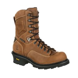 Image of Georgia Boot Comfort Core 9" Waterproof Comp Toe Logger