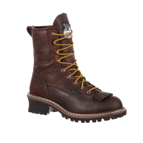 Georgia Boot 8" Steel Toe Waterproof Logger Boot image thumbnail