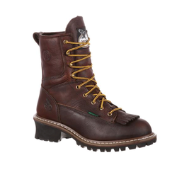Image of Georgia Boot 8" Steel Toe Waterproof Logger Boot
