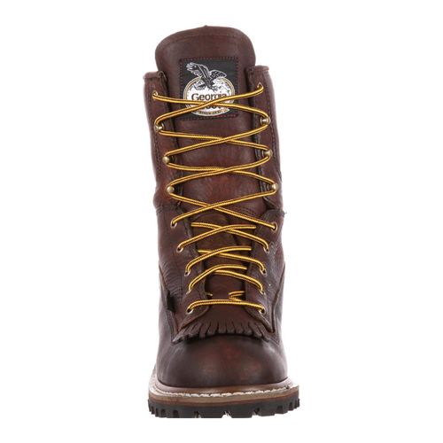 Georgia Boot 8" Steel Toe Waterproof Logger Boot image thumbnail