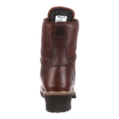 Georgia Boot 8" Steel Toe Waterproof Logger Boot image thumbnail