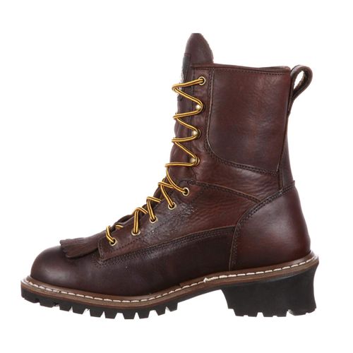 Georgia Boot 8" Steel Toe Waterproof Logger Boot image thumbnail