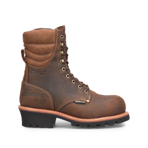 Carolina Hemlock 9" Waterproof Insulated Comp Toe Logger image thumbnail