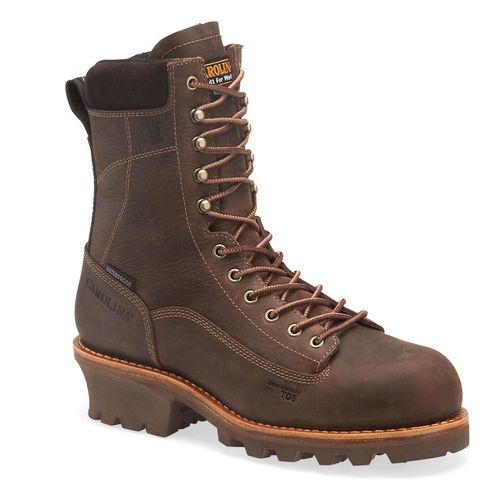Carolina Birch 8" Waterproof Insulated Composite Toe Logger image thumbnail