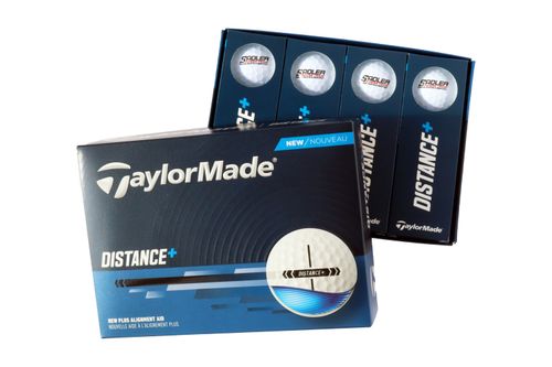 SPT x TaylorMade Distance+ 12 Golf Balls image thumbnail