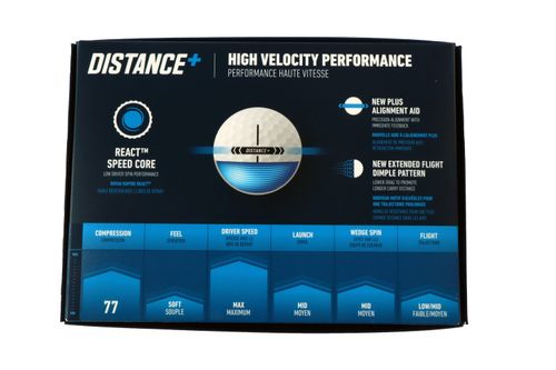 SPT x TaylorMade Distance+ 12 Golf Balls image thumbnail