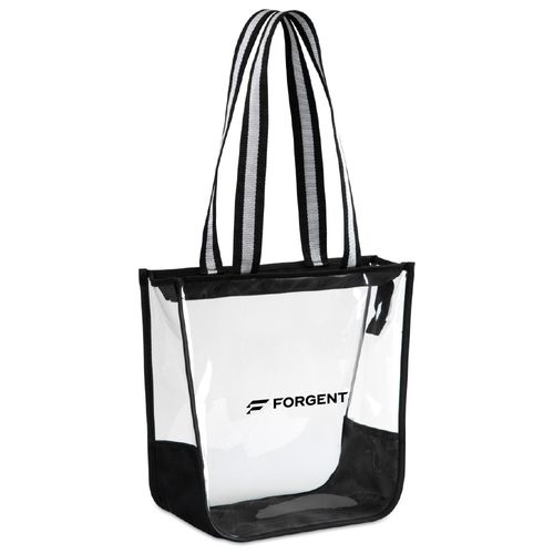Sigma Clear Zippered Tote image thumbnail