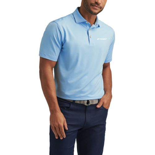 Peter Millar Men's Solid Performance Polo - Self Collar image thumbnail