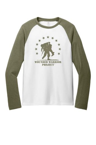 Allmade Unisex Tri-Blend Long Sleeve Colorblock Raglan image thumbnail