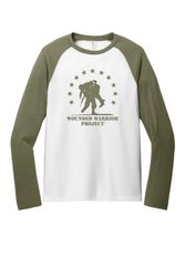 Image of Allmade Unisex Tri-Blend Long Sleeve Colorblock Raglan