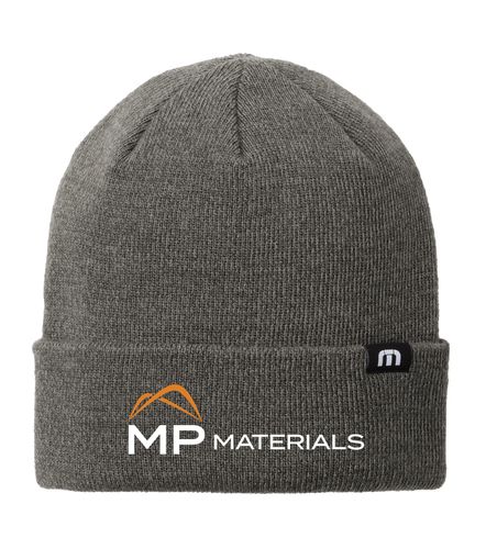 TravisMathew Solid Cuffed Beanie (grey) image thumbnail