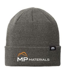 Image of TravisMathew Solid Cuffed Beanie (grey)