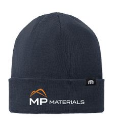Image of TravisMathew Solid Cuffed Beanie (navy)