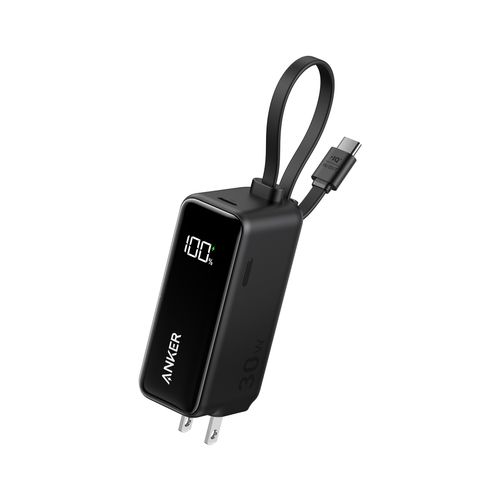 Anker 3-in-1 Power Bank (30W, Fusion, Built-In USB-C Cable) image thumbnail
