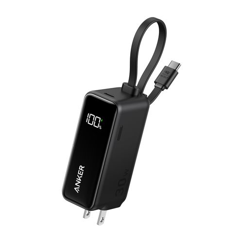 Anker 3-in-1 Power Bank (30W, Fusion, Built-In USB-C Cable) image thumbnail