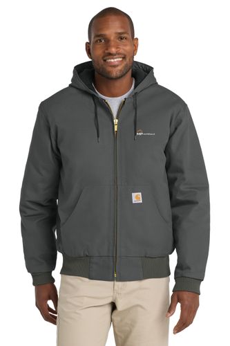 Carhartt Quilted-Flanne-Lined Duck Active Jac. (grey) image thumbnail