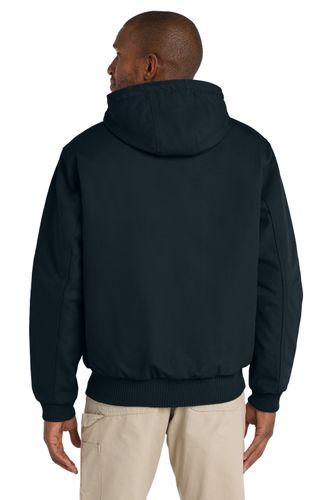 Carhartt Quilted-Flanne-Lined Duck Active Jac. (navy) image thumbnail