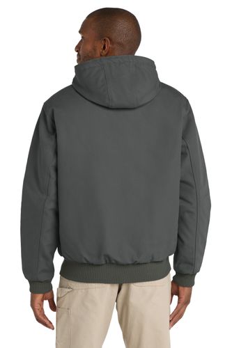 Carhartt Quilted-Flanne-Lined Duck Active Jac. (grey) image thumbnail