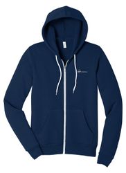 Image of BELLA+CANVAS Unisex Sponge Fleece Full-Zip Hoodie