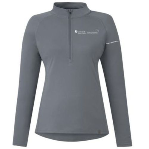 Great People, Great Care Ladies Evans ECO Knit Half Zip image thumbnail