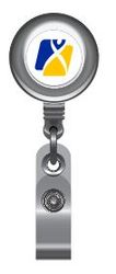 Image of Metal Retractable Badge Holder