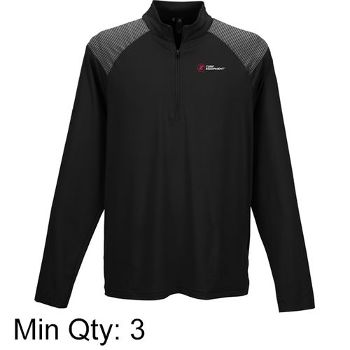 ZTE adidas® Stripe Block 1/4-Zip Pullover- Men's image thumbnail