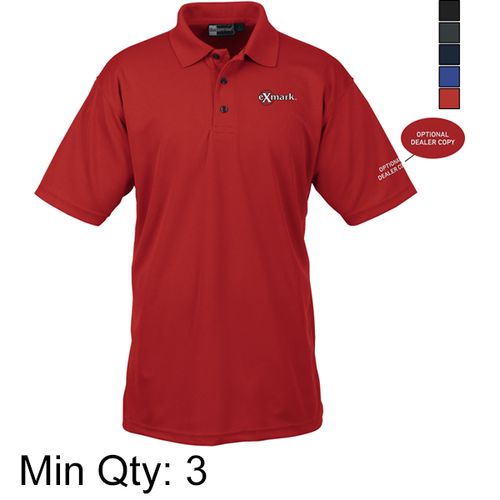 Moisture Management Polo with Stain Release- Men's image thumbnail