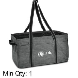 Image of Three Pocket Heathered Utility Tote