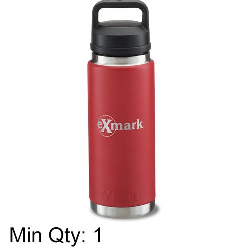 YETI® Rambler® Red Water Bottle with Chug Cap image thumbnail