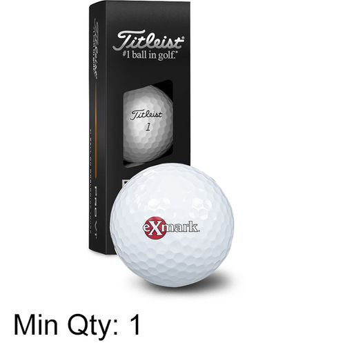 Sleeve of Titleist Pro V1 Golf Balls image thumbnail