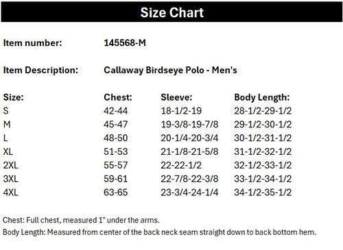 Callaway Birdseye Polo- Men's image thumbnail