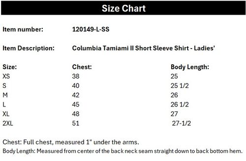 Columbia® Tamiami II Short Sleeve Shirt- Ladies' image thumbnail