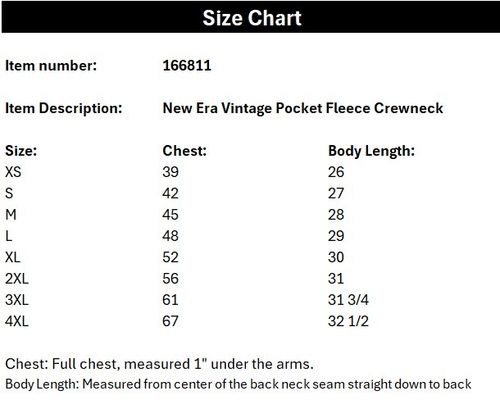 New Era® Vintage Beige Pocket Fleece Crewneck image thumbnail