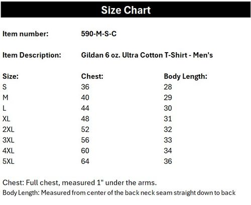 Gildan 6 oz. Ultra Cotton T-Shirt - Men's image thumbnail