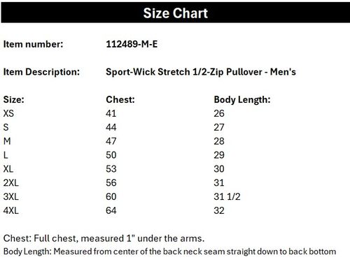 Sport-Wick Stretch 1/2-Zip Pullover- Men's image thumbnail