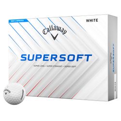 Image of Callaway Supersoft White 2025 Golf Balls - 1 Dozen