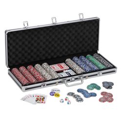 Image of Fat Cat 500-Count Poker Chip Set