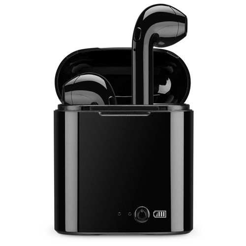 iLive Ergonomic Truly Wireless Earbuds with Charging Case, Black image thumbnail