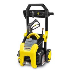 Image of Karcher 1900 PSI Elec Pressure Washer w/ Wheels & Folding Handle